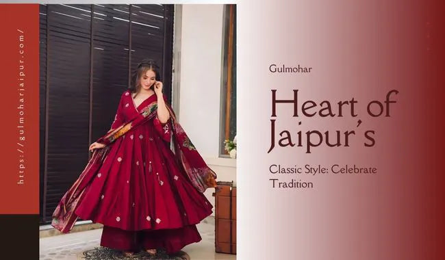 Gulmohar Kurti Sets: The Heart of Jaipur's Classic Style: Celebrate Tradition