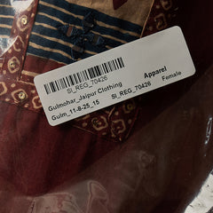 Gulmohar Jaipur Rayon Calf Length Solid 3/4 Sleeves V-Neck Straight Kurta Suit Set