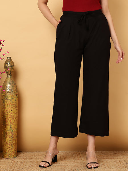 Cotton Flex  Ankle Length Length Solid Regular N/A Bottom