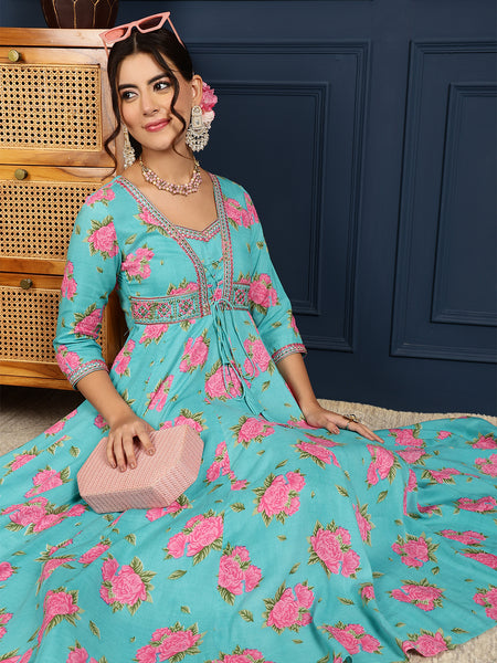 Women Viscose Rayon Kurta Palazzo Dupatta Set