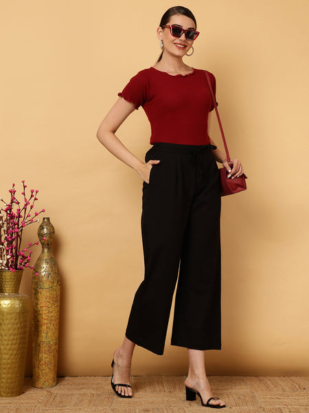 Cotton Flex  Ankle Length Length Solid Regular N/A Bottom