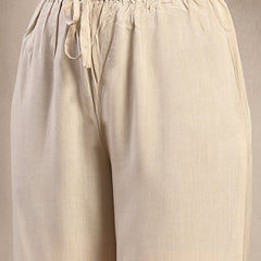 Cotton Calf Length Printed Full Sleeve Round Neck Flared Kurta