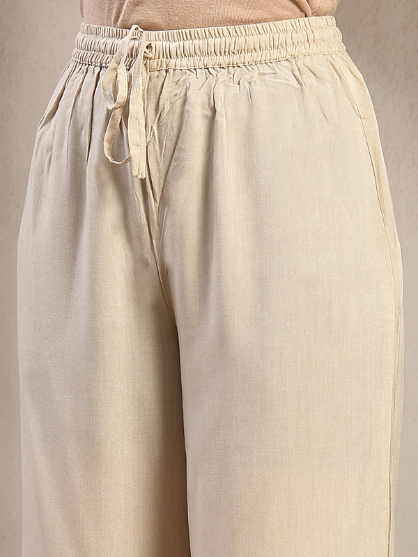 Cotton Calf Length Printed Full Sleeve Round Neck Flared Kurta