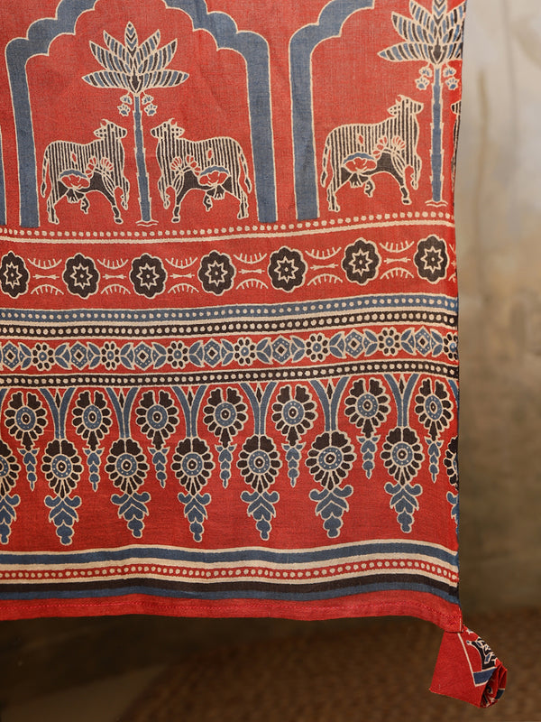 Women Printed Flared Kurta Set