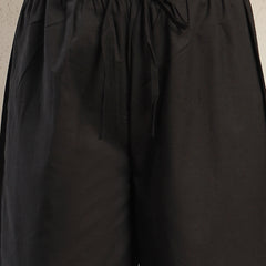 Gulmohar Jaipur Malmal Calf Length Solid Full Sleeves Anrakha Neck Anarkali Kurta Suit Set