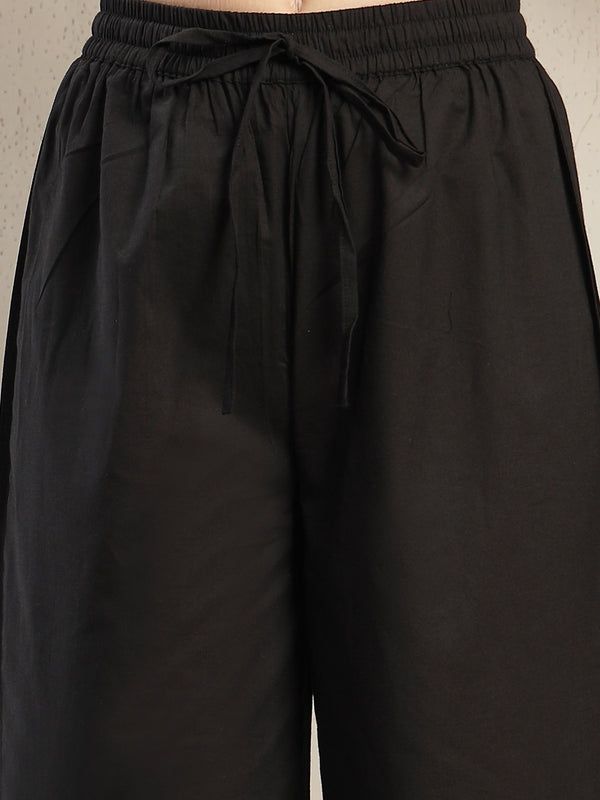 Gulmohar Jaipur Malmal Calf Length Solid Full Sleeves Anrakha Neck Anarkali Kurta Suit Set