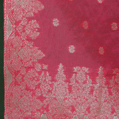Pink Rayon Calf Length Solid 3/4 Sleeves Round Neck Straight Kurta Suit Set