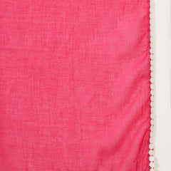 Gulmohar Jaipur Cotton Calf Length Solid Full Sleeves V-Neck Anarkali Kurta Suit Set