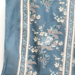 Gulmohar Jaipur Cotton Calf Length Printed 3/4 Sleeve V-Neck Flared Kurta Suit Set